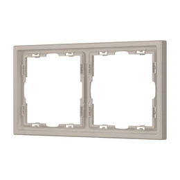 Фото #1 товара Рамка пластиковая FRM-NOBE-SFPL-2-CA (Arlight, Кашемир)