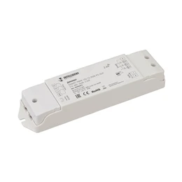 Фото #1 товара INTELLIGENT ARLIGHT Диммер SMART-PWM-103-72-RGB-PS-SUF Grey (12-48V, 3x6A, 2.4G) (IARL, IP20 Пластик, 5 лет)