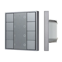 Фото #1 товара INTELLIGENT ARLIGHT Кнопочная панель DALI-201-23-4G-DIM-DT6-IN Silver (BUS, Frame) (IARL, IP20 Металл, 3 года)