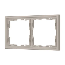 Фото #1 товара Рамка пластиковая FRM-NOBE-SFPL-2-CA (Arlight, Кашемир)
