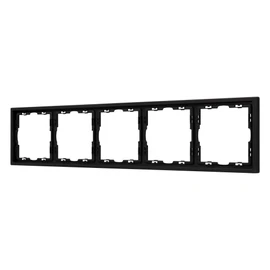 Фото #1 товара Рамка пластиковая FRM-NOBE-SFPL-5-BK (Arlight, -)