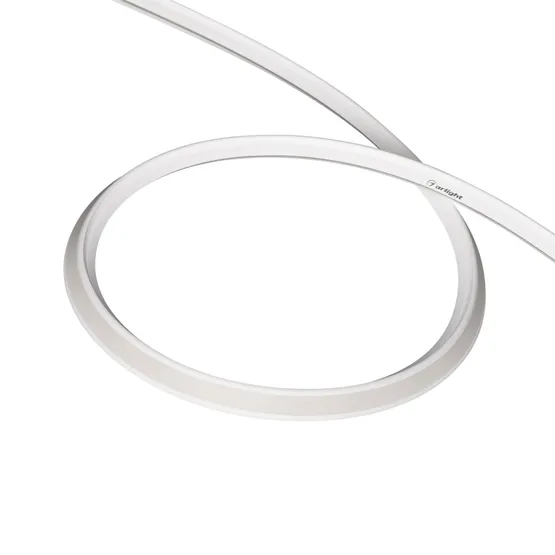 Фото #2 товара Светодиодная лента герметичная MOONLIGHT-3D-T-X544-10x10mm 24V Warm3000 (8 W/m, IP67, 5m, wire x1) (Arlight, Вывод боковой, 3 года)