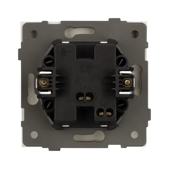 Фото #2 товара Механизм звонкового выключателя SWT-TENDO-MKR1-PL-WH (230V, 10A) (Arlight, -)