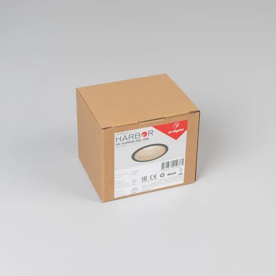Фото #6 товара Светильник MS-HARBOR-R82-10W Day4000 (BK, 50 deg, 230V) (Arlight, IP20 Металл, 5 лет)