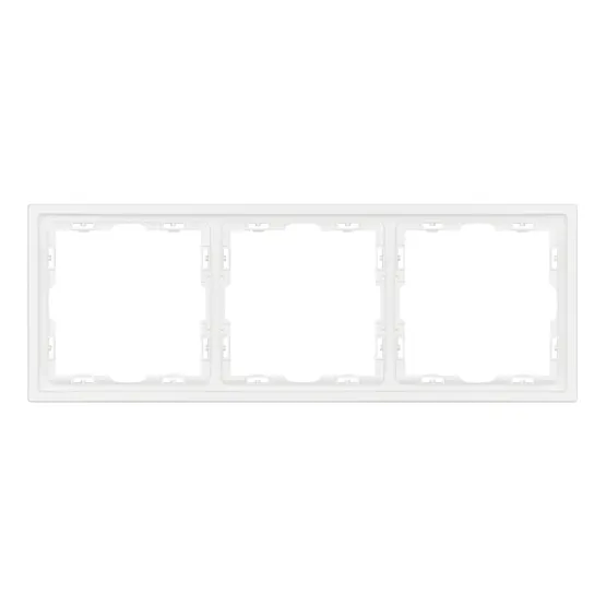 Фото #3 товара Рамка пластиковая FRM-NOBE-SFPL-3-WH (Arlight, -)