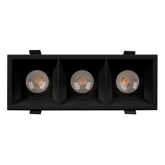 Фото #5 товара Светильник MS-FLOW-BUILT-S230x85-3x12W Day4000 (BK, 38 deg, 230V) (Arlight, IP20 Металл, 5 лет)