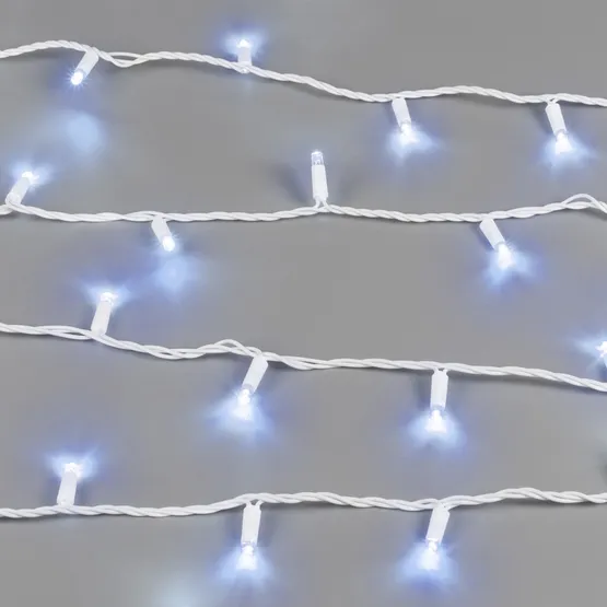 Фото #4 товара Светодиодная гирлянда ARD-STRING-CLASSIC-10000-WHITE-100LED-FLASH BLUE (230V, 7W) (Ardecoled, IP65)