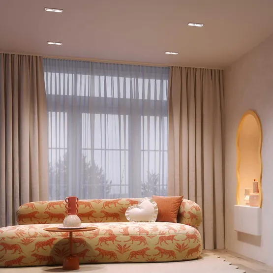 Фото #3 товара Светильник MS-FLOW-BUILT-R85-6W Day4000 (WH, 38 deg, 230V) (Arlight, IP20 Металл, 5 лет)