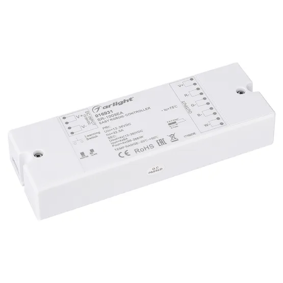 Фото товара Контроллер SR-1009EA (12-36V, 4x8A) (Arlight, IP20 Пластик, 3 года)