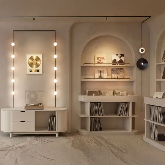 Фото #4 товара Светильник MAG-MICROCOSM-SPOT-FLEX-R26-5W Warm3000 (BK, 24 deg, 24V) (Arlight, IP20 Металл, 5 лет)