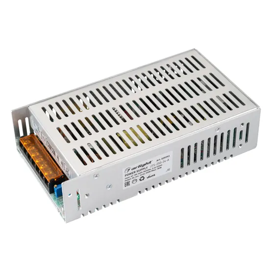 Фото товара Блок питания JTS-250-24-A (0-24V, 10.4A, 250W) (Arlight, IP20 Сетка, 2 года)