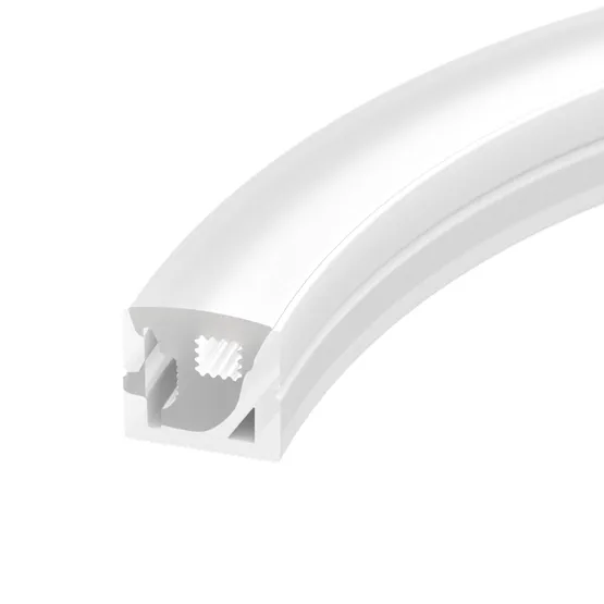 Фото #1 товара Силиконовый профиль WPH-FLEX-1616-SIDE-S11-5m WHITE (Arlight, Силикон)