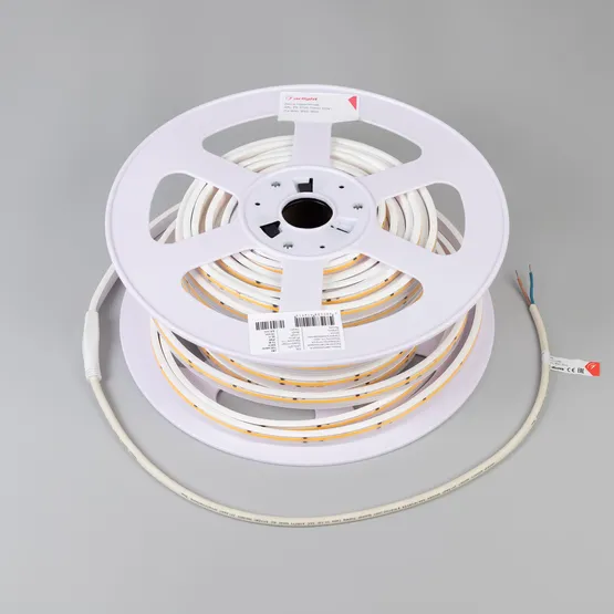 Фото #3 товара Светодиодная лента герметичная ARL-PV-X720-15mm 230V Warm3000 (14 W/m, IP65, 50m) (Arlight, -)