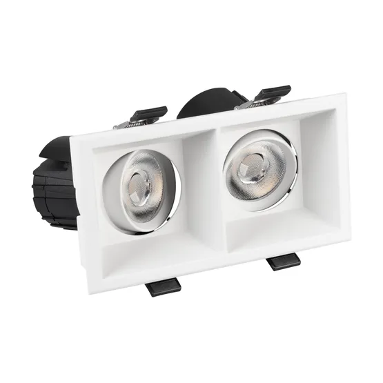 Фото #3 товара Светильник MS-FLOW-BUILT-S157x85-2x12W Day4000 (WH, 15 deg, 230V) (Arlight, IP20 Металл, 5 лет)