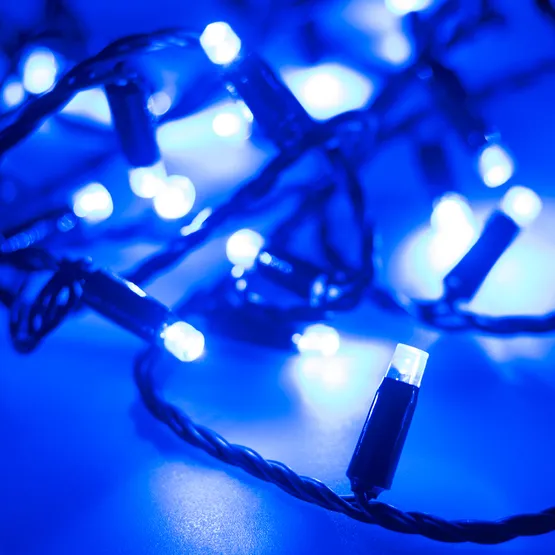 Фото #4 товара Светодиодная гирлянда ARD-STRING-CLASSIC-10000-BLACK-100LED-STD BLUE (230V, 7W) (Ardecoled, IP65)