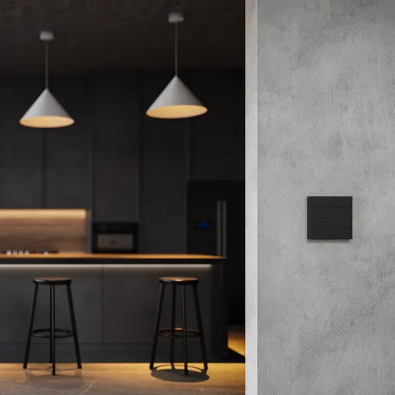 Фото #2 товара INTELLIGENT ARLIGHT Кнопочная панель SMART-ZB-801-22-1G-8SC-MULTI-IN Grey (230V) (IARL, IP20 Пластик, 5 лет)