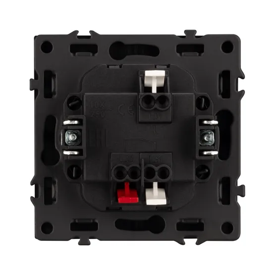 Фото #3 товара Механизм выключателя одноклавишный проходной LED SWT-NOBE-MKP1-SFPL-L-GR (230V, 10A) (Arlight, -)