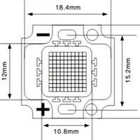 Фото #2 товара Мощный светодиод ARPL-8W-BCA-2020-WW (VF12V, 700mA) (Arlight, -)