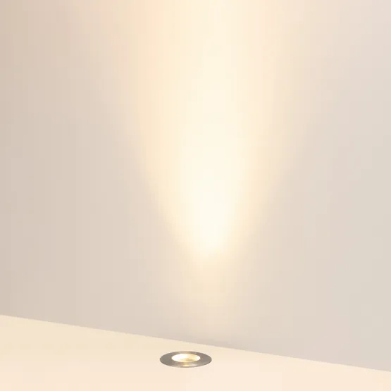 Фото #2 товара Светильник LTD-DAFNA-GROUND-R100-6W Warm2700 (SL, 10 deg, 230V) (Arlight, IP67 Металл, 5 лет)