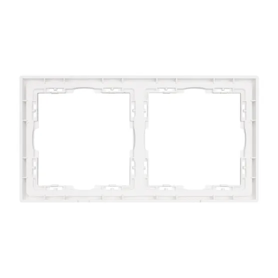 Фото #2 товара Рамка пластиковая FRM-NOBE-SFPL-2-WH (Arlight, -)