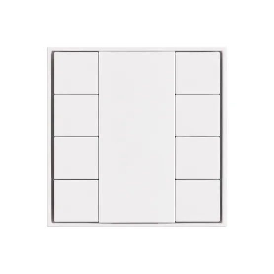 Фото #3 товара INTELLIGENT ARLIGHT Кнопочная панель KNX-301-22-8-SH-IN White (BUS, Frame) (IARL, IP20 Пластик, 3 года)