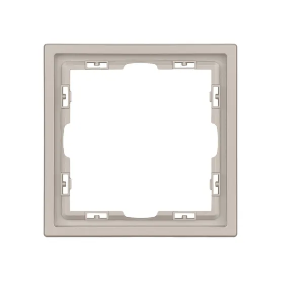 Фото #3 товара Рамка пластиковая FRM-NOBE-SFPL-1-CA (Arlight, Кашемир)