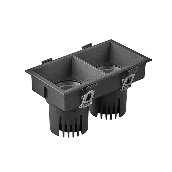 Фото #1 товара Светильник MS-FLOW-BUILT-S157x85-2x6W Day4000 (BK, 15 deg, 230V) (Arlight, IP20 Металл, 5 лет)