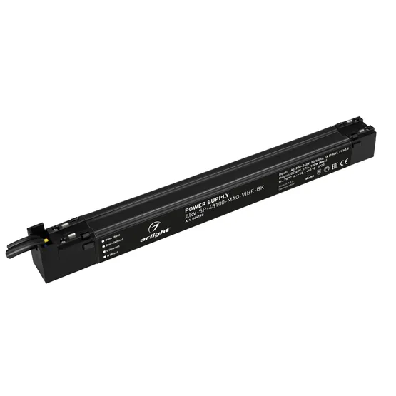 Фото товара Блок питания ARV-SP-48100-MAG-VIBE-BK (48V, 2.1A, 100W) (Arlight, IP20 Пластик, 5 лет)