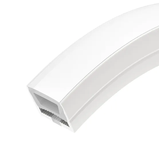 Фото #1 товара Силиконовый профиль WPH-FLEX-1414-TOP-S11-5m WHITE (Arlight, Силикон)