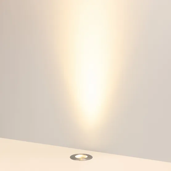 Фото #2 товара Светильник LTD-DAFNA-GROUND-R100-6W Warm2700 (SL, 20 deg, 230V) (Arlight, IP67 Металл, 5 лет)