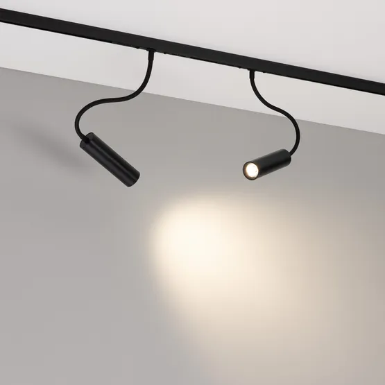 Фото #2 товара Светильник MAG-MICROCOSM-SPOT-FLEX-R26-5W Day4000 (BK, 24 deg, 24V) (Arlight, IP20 Металл, 5 лет)