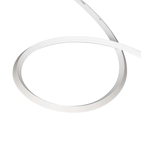 Фото #4 товара Светодиодная лента герметичная MOONLIGHT-3D-X544-10x10mm 24V Warm3000 (8 W/m, IP67, 5m, wire x1) (Arlight, Вывод боковой, 3 года)