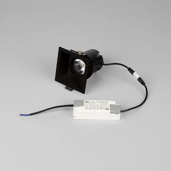 Фото #2 товара Светильник MS-FLOW-BUILT-S85x85-6W Day4000 (BK, 15 deg, 230V) (Arlight, IP20 Металл, 5 лет)