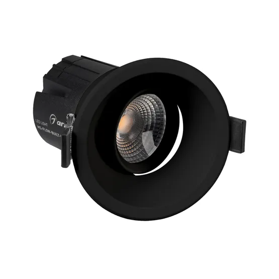Фото #7 товара Светильник MS-FLOW-BUILT-R85-12W Day4000 (BK, 55 deg, 230V) (Arlight, IP20 Металл, 5 лет)