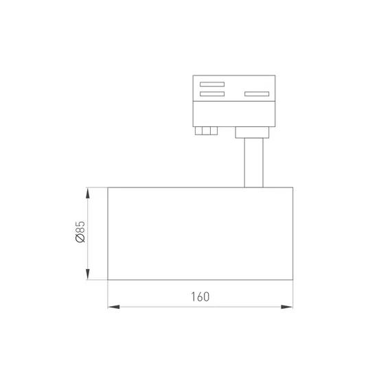 Фото #6 товара Светильник LGD-CALIPSO-4TR-R85-30W Day4000-MIX (WH, 38 deg, 230V, TRIAC) (Arlight, IP20 Металл, 5 лет)