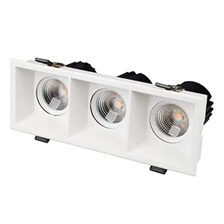 Фото товара Светильник MS-FLOW-BUILT-S230x85-3x12W Warm3000 (WH, 38 deg, 230V) (Arlight, IP20 Металл, 5 лет)