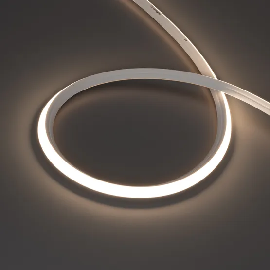 Фото #1 товара Светодиодная лента герметичная MOONLIGHT-3D-X544-10x10mm 24V Day4000 (8 W/m, IP67, 5m, wire x1) (Arlight, Вывод боковой, 3 года)