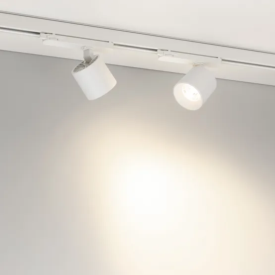 Фото #2 товара Светильник LGD-DYKE-4TR-R75-16W Day4000 (WH, 50 deg, 230V) (Arlight, IP20 Металл, 5 лет)