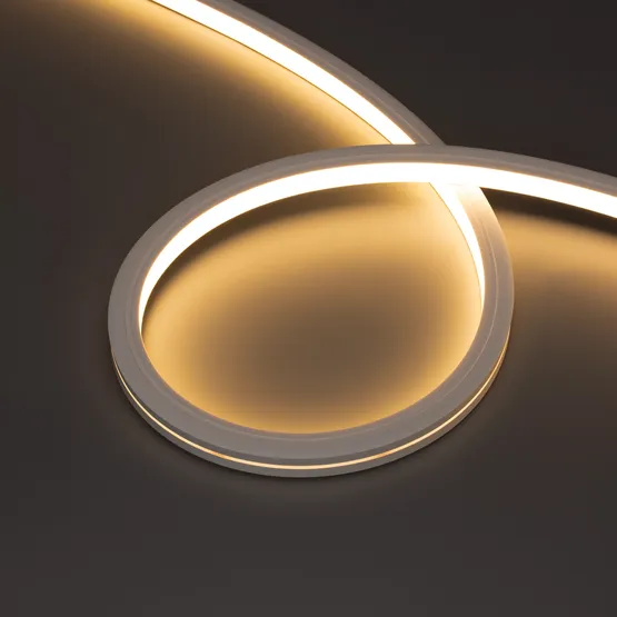 Фото #8 товара Светодиодная лента герметичная MOONLIGHT-PRO-TOP-X336-16x16mm 24V RGBW-Warm (12 W/m, IP67, 10m, wire x2) (Arlight, Вывод боковой, 5 лет)