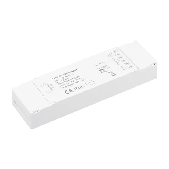 Фото товара INTELLIGENT ARLIGHT Конвертер SMART-0/1-10V-301-72-SUF (230V, 10A, DALI) (IARL, IP20 Пластик, 5 лет)