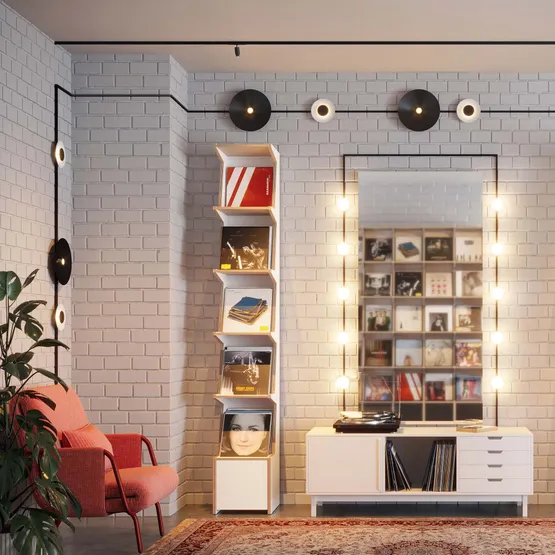 Фото #3 товара Светильник MAG-MICROCOSM-DISCO-R300-7W Warm3000 (BK, 36 deg, 24V) (Arlight, IP20 Металл, 5 лет)