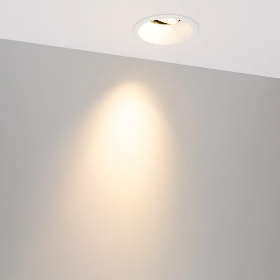 Фото #6 товара Светильник MS-FLOW-BUILT-R85-6W Warm3000 (BK, 15 deg, 230V) (Arlight, IP20 Металл, 5 лет)