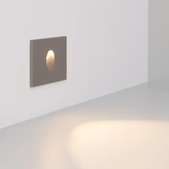 Фото #2 товара Светильник LT-TIE-S100-3W Warm3000 (GR, 45x70 deg, 230V) (Arlight, IP65 Бетон, 3 года)