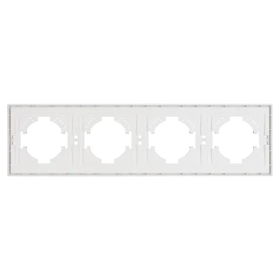 Фото #3 товара Рамка пластиковая FRM-TENDO-SFPL-4-WH (Arlight, -)