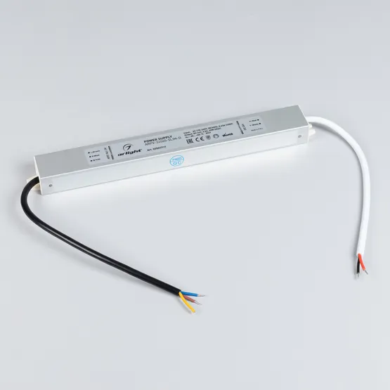 Фото #3 товара Блок питания ARPV-24060-SLIM-D (24V, 2.5A, 60W) (Arlight, IP67 Металл, 3 года)