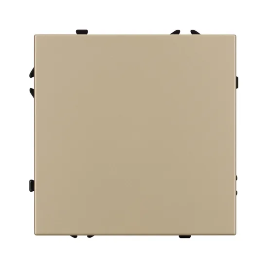 Фото #2 товара Механизм выключателя одноклавишный перекрёстный SWT-NOBE-MKX1-SFPL-GD (230V, 10A) (Arlight, -)