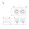 Минифото #3 товара Светильник MS-VORTEX-BUILT-S170x90-2x12W Warm3000 (WH-WH, 20 deg, 230V) (Arlight, IP20 Металл, 5 лет)