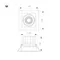 Минифото #3 товара Светильник MS-VORTEX-BUILT-S140x140-30W Day4000 (WH-WH, 30 deg, 230V) (Arlight, IP20 Металл, 5 лет)