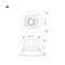 Минифото #3 товара Светильник MS-VORTEX-BUILT-R135-30W Day4000 (WH-WH, 50 deg, 230V) (Arlight, IP20 Металл, 5 лет)