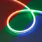 Минифото #1 товара Светодиодная лента герметичная MOONLIGHT-PRO-SIDE-X360-12x17mm 24V RGB (12 W/m, IP67, 10m, wire x2) (Arlight, Вывод боковой, 5 лет)